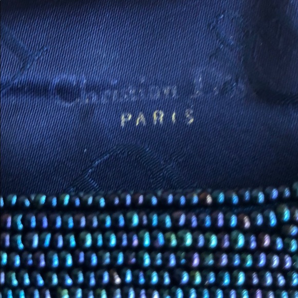 ‼️SOLD‼️Vintage Christian Dior Beaded Shoulder Bag - Picture 7 of 12